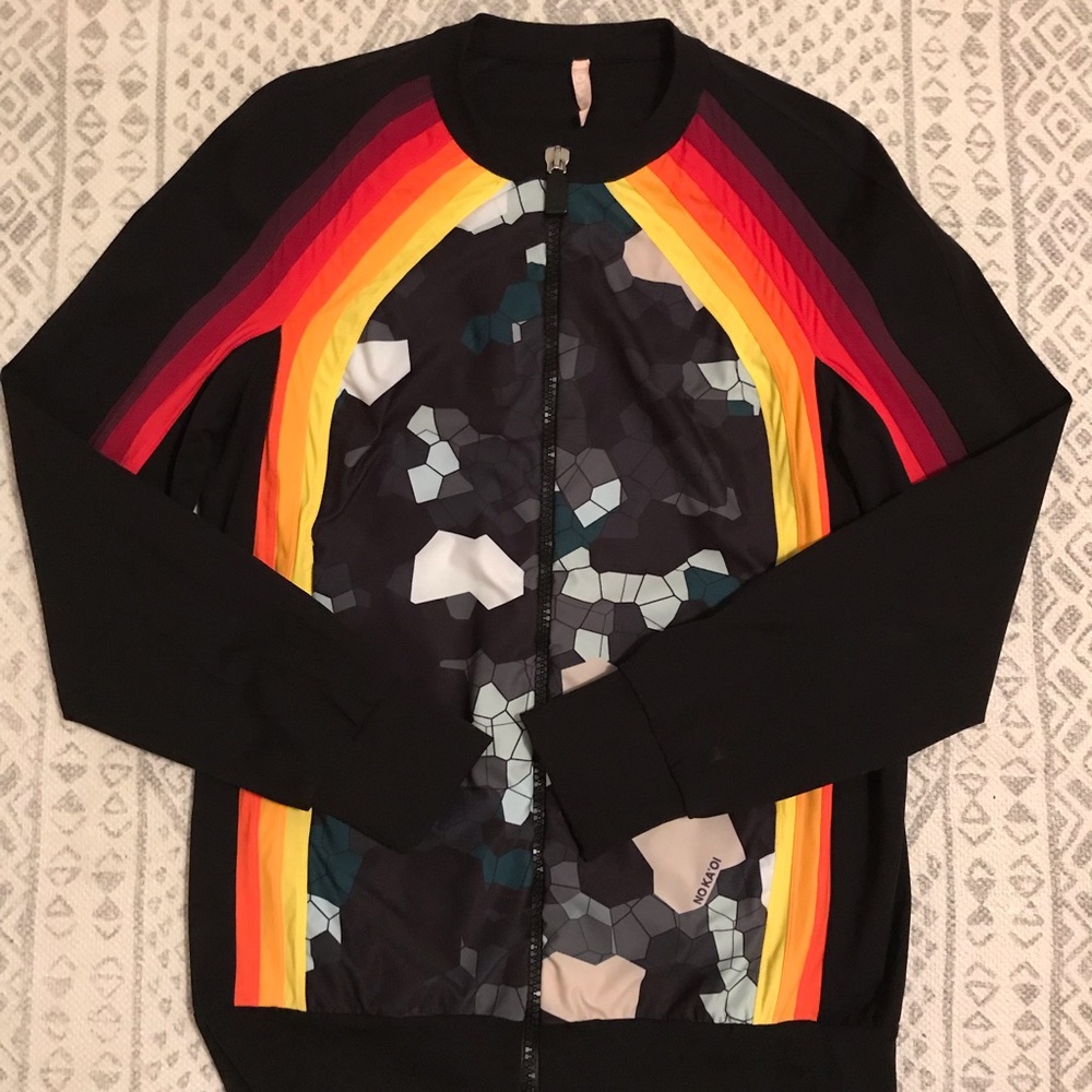 No Ka’Oi Nalani printed stretch jacket